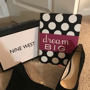 Nine West Suede Wedge Shoes